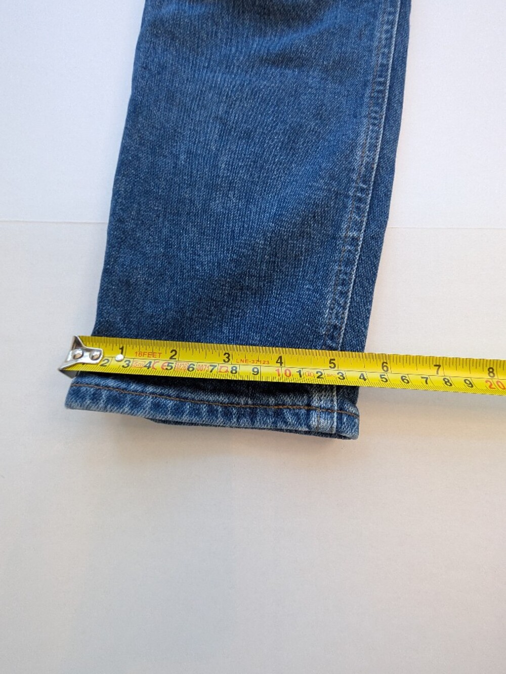Agolde Nico Slim Straight Jeans in Dark Blue Denim (Fixation) - Picture 9 of 13